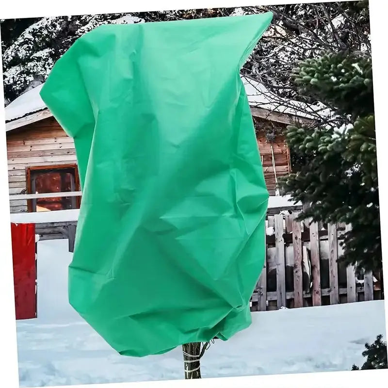 Plant Thickened Drawstring Bag Freeze Protection Covers - TARHUS
