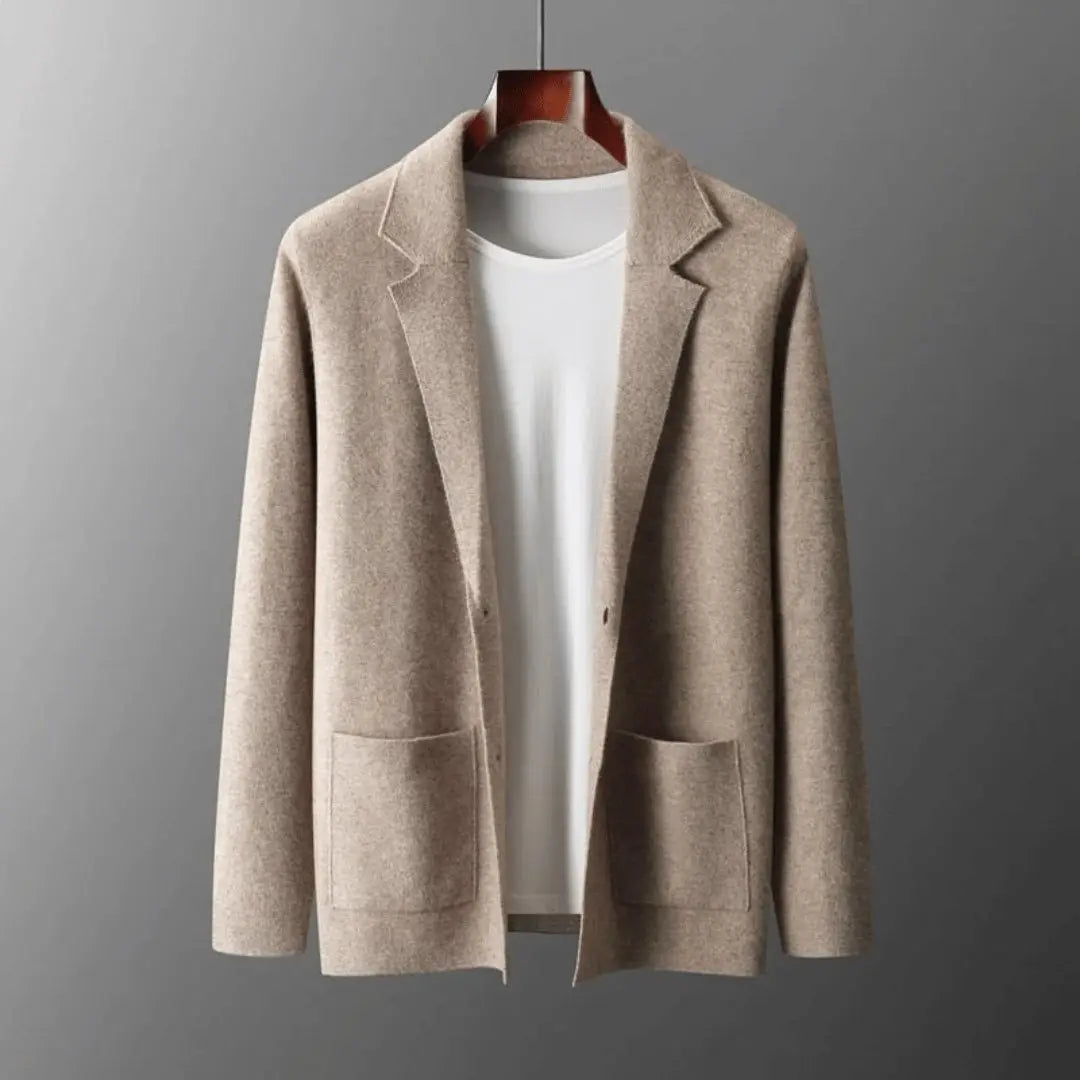Stephane - Merino Wool Cardigan - nubuso