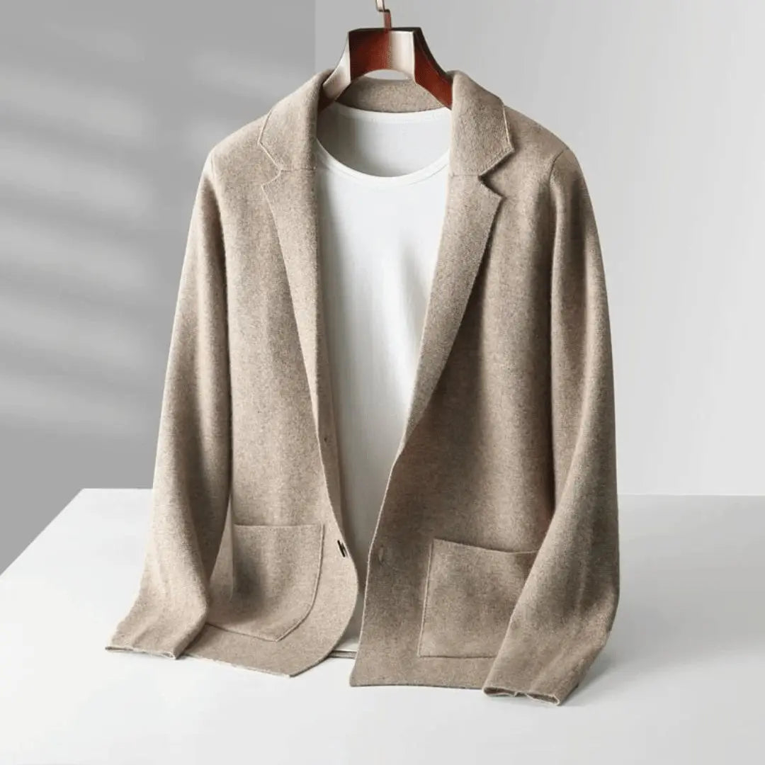 Stephane - Merino Wool Cardigan - nubuso