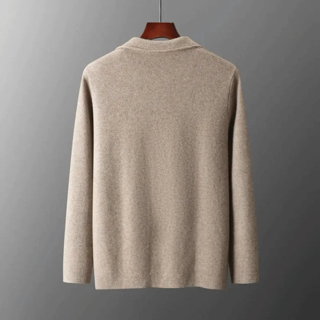 Stephane - Merino Wool Cardigan - nubuso