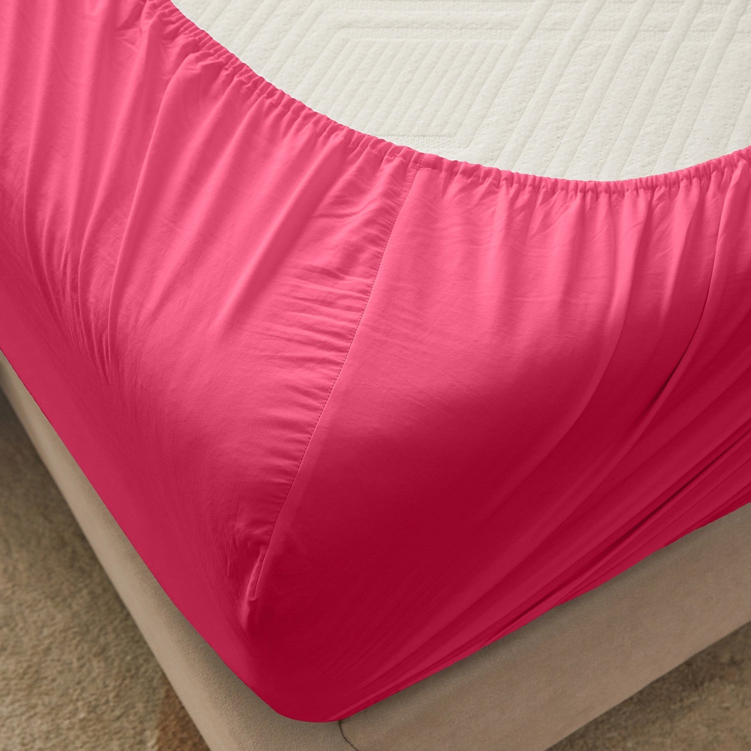 4-Piece Ultra-Soft Organic Softwash Cotton Bed Sheet Set TARHUS  Sheet Set