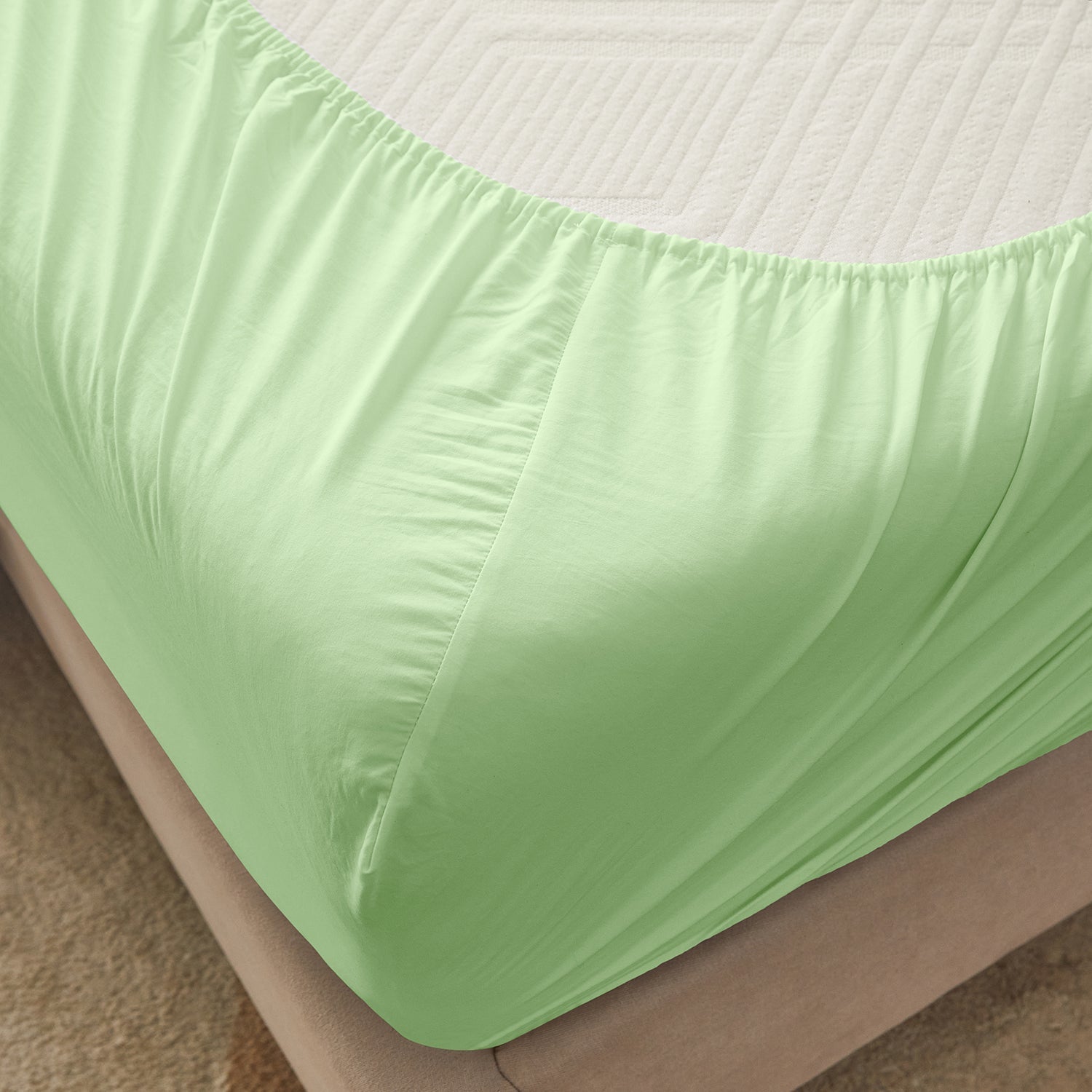 4-Piece Ultra-Soft Organic Softwash Cotton Bed Sheet Set TARHUS  Sheet Set