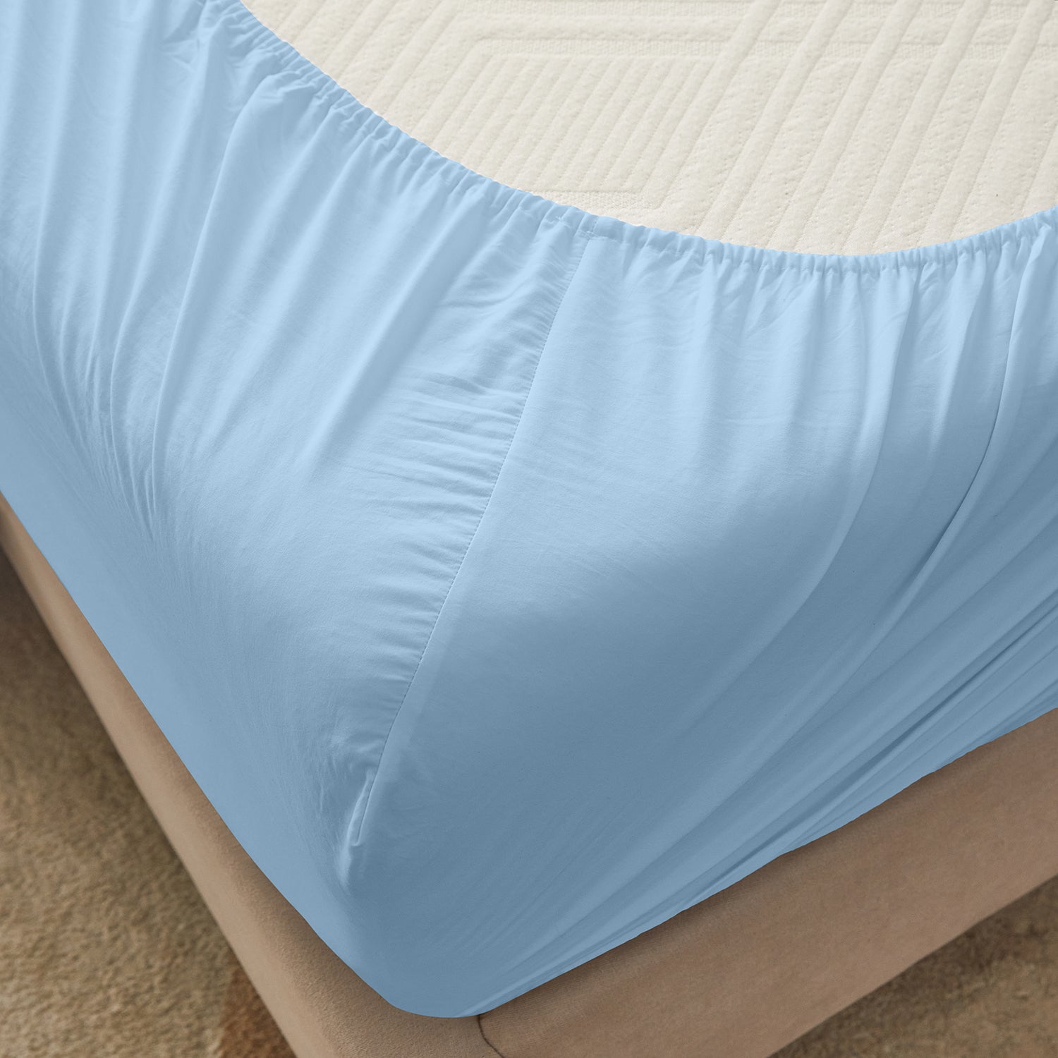 4-Piece Ultra-Soft Organic Softwash Cotton Bed Sheet Set TARHUS  Sheet Set