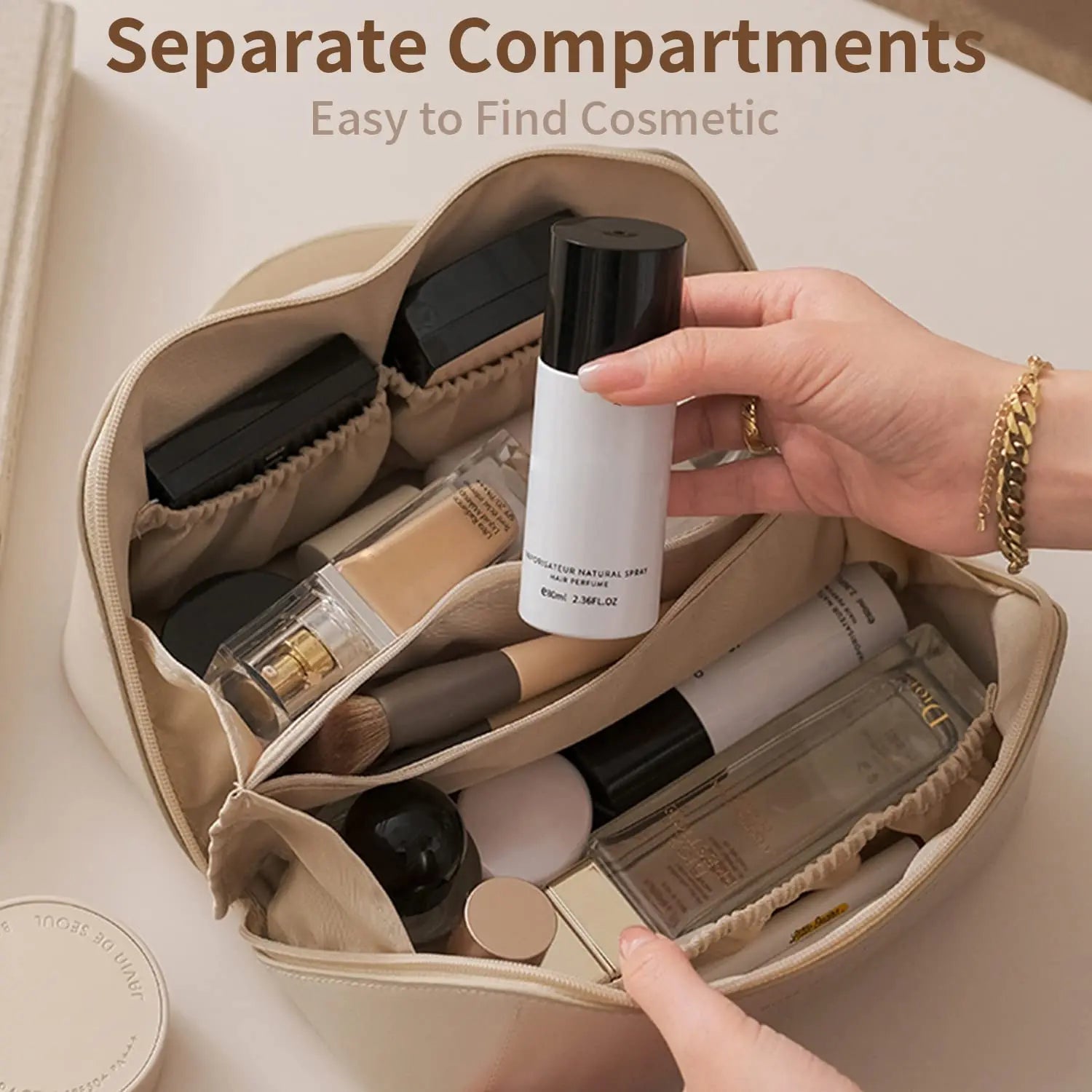 TravelGlam - Travel Cosmetic Bag (Make-Up) Tarhus