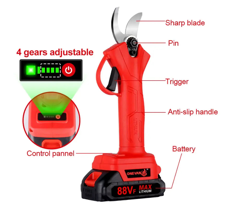 PowerCut - Electric Cordless Pruning Shears Tarhus
