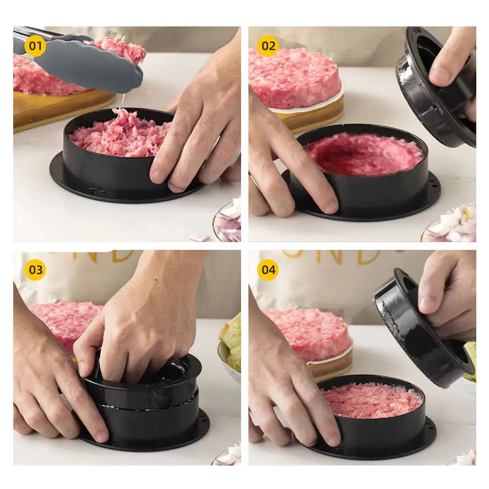 Burger Buddy Hamburger Press – Create Perfect Patties Every Time at Home or BBQ Tarhus