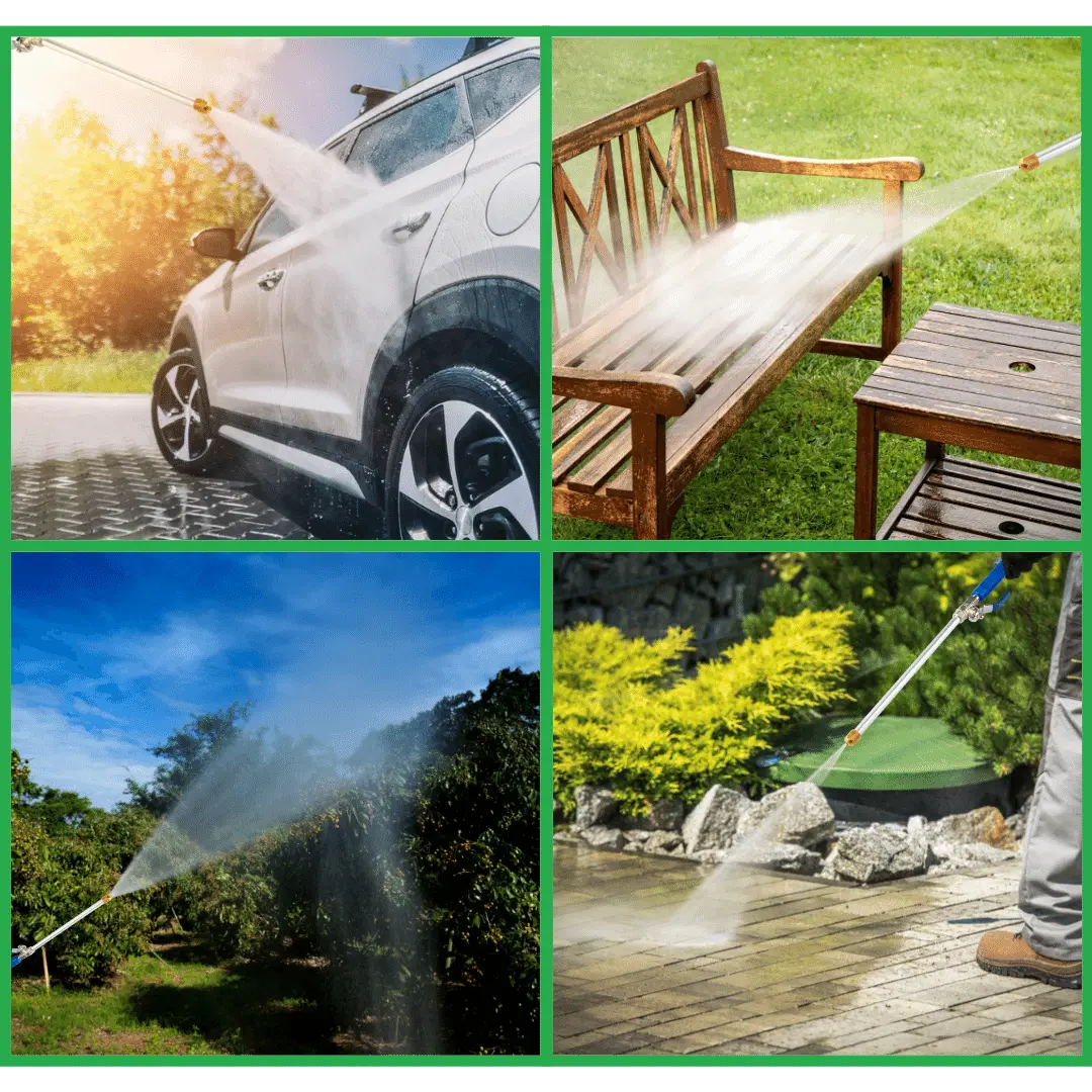 WashPro- Universal Garden Hose Pressure Washer Attachment Tarhus